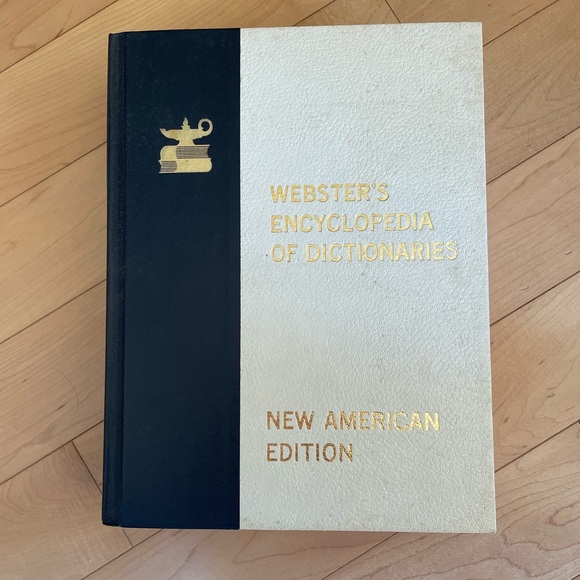 1958 Webster’s Encyclopedia of Dictionaries New American Edition Vintage - Picture 1 of 3